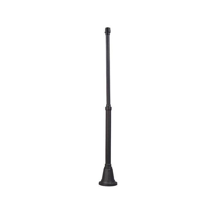 Maxim Lighting Poles 84 Inch Anchor Pole w/ Photo Cell in Black