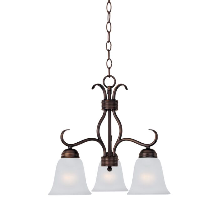 Basix 3-Light Chandelier in Oil Rubbed Bronze