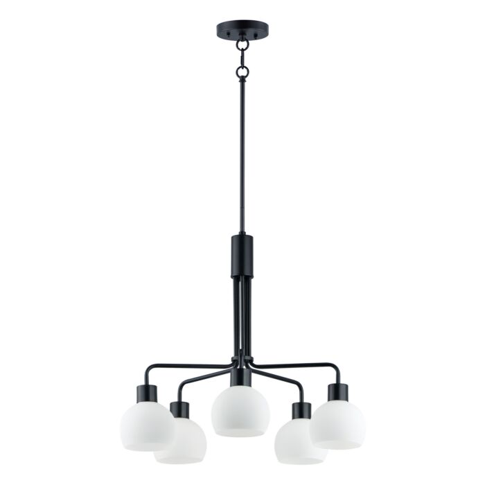 Coraline 5-Light Chandelier in Black