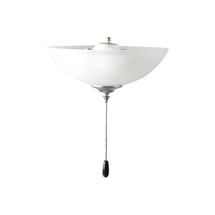 Fan Light Kits 2-Light LED Ceiling Fan Light Kit Light Kit in Satin Nickel