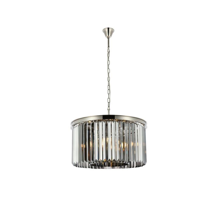 Sydney 8-Light Chandelier in Polished Nickel