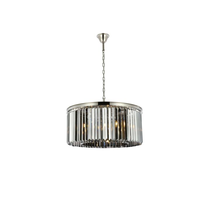 Sydney 8-Light Chandelier in Polished Nickel