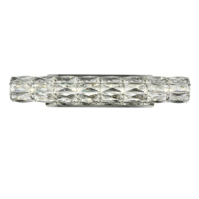 Valetta LED Bathroom Vanity Light Sconce in Chrome
