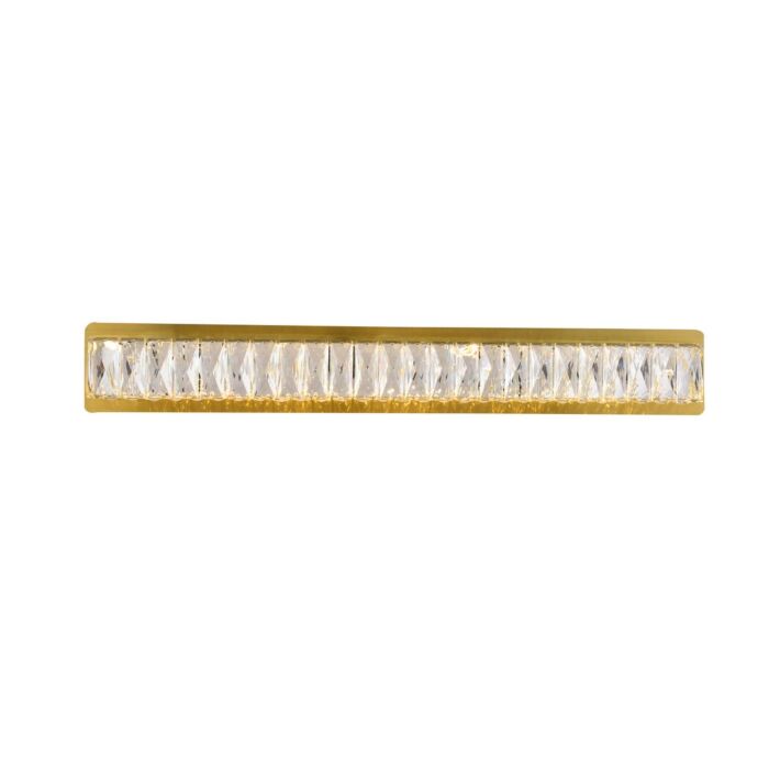 Monroe 1-Light LED Wall Sconce in Gold