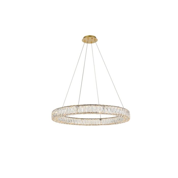Monroe LED Chandelier in Gold