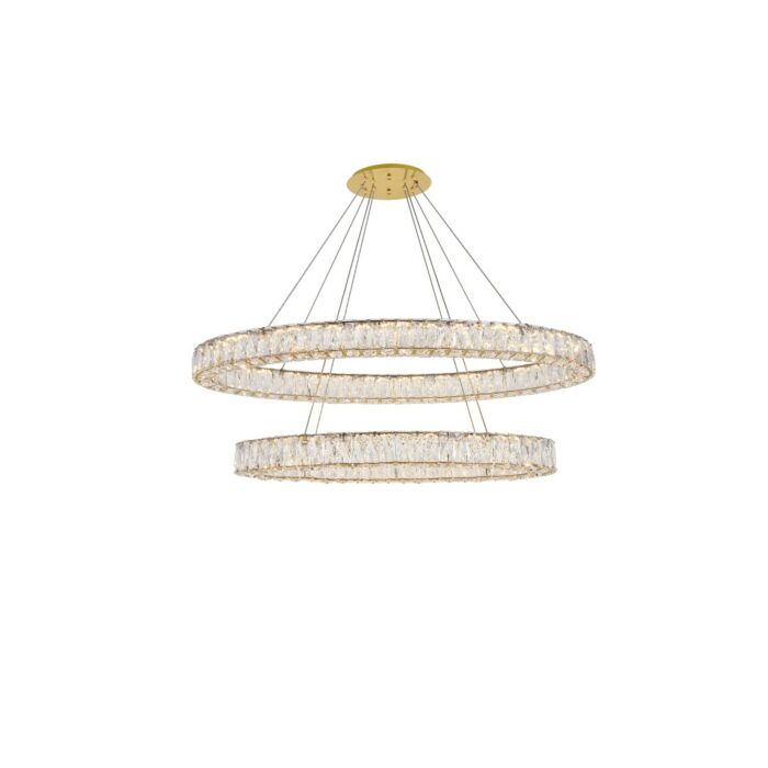 Monroe LED Chandelier in Gold
