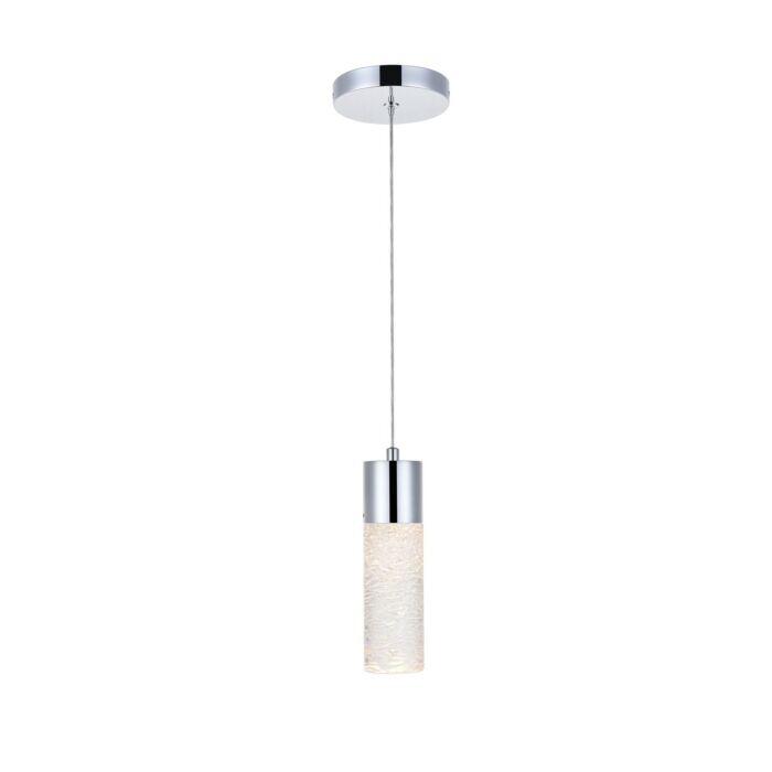 Constellation 1-Light LED Pendant in Chrome