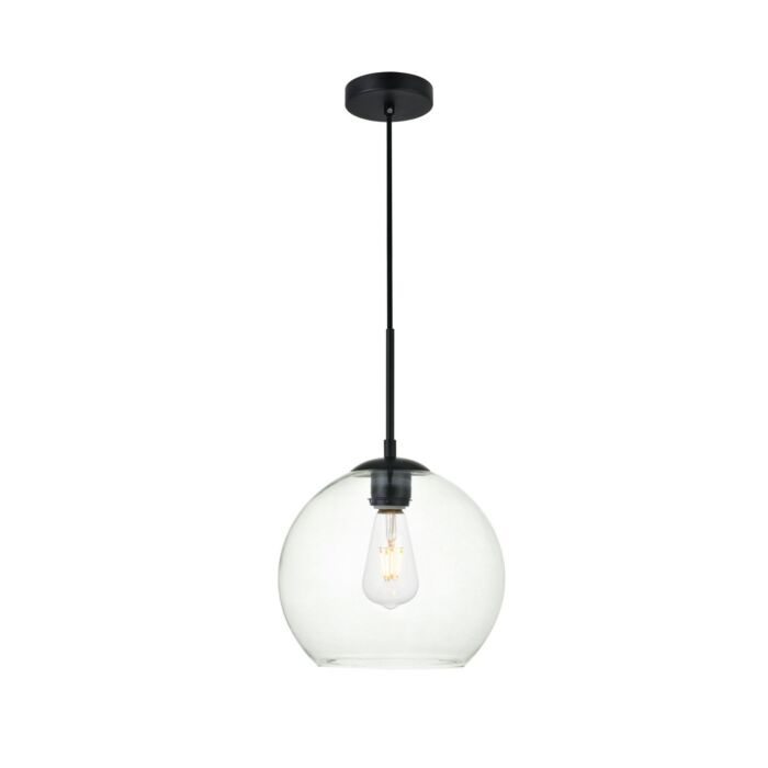 BAXTER 1-Light Pendant in Black