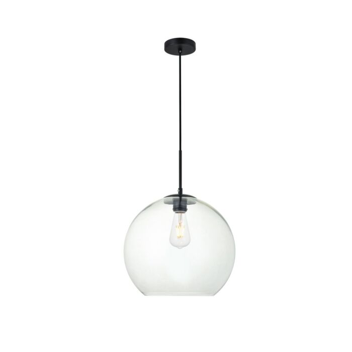 BAXTER 1-Light Pendant in Black