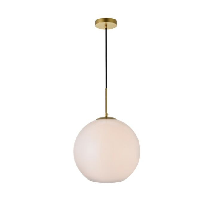 BAXTER 1-Light Pendant in Brass