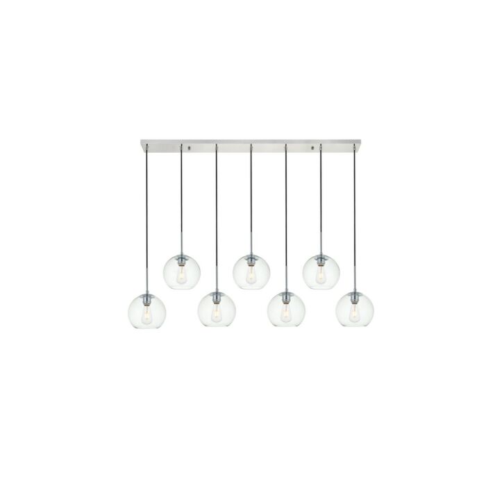 BAXTER 7-Light Pendant in Chrome