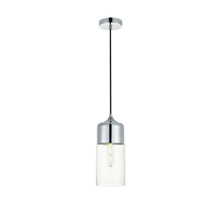 ASHWELL 1-Light Pendant in Chrome