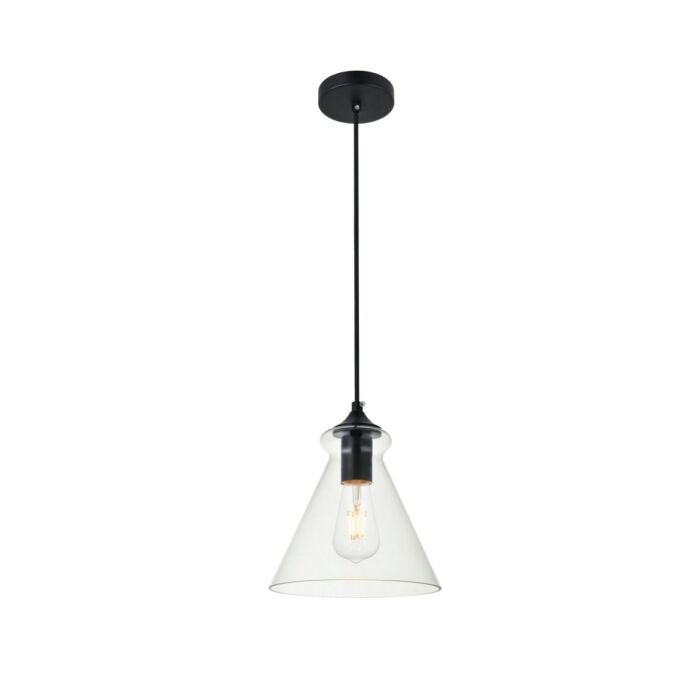 DESTRY 1-Light Pendant in Black