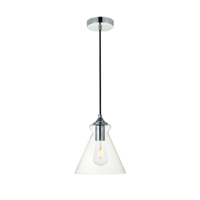 DESTRY 1-Light Pendant in Chrome