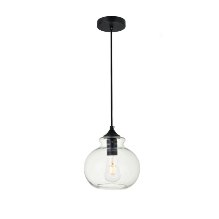 DESTRY 1-Light Pendant in Black