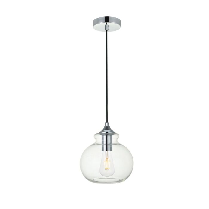 DESTRY 1-Light Pendant in Chrome