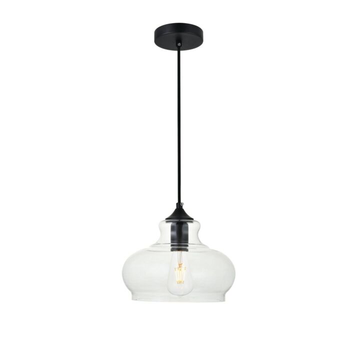 DESTRY 1-Light Pendant in Black