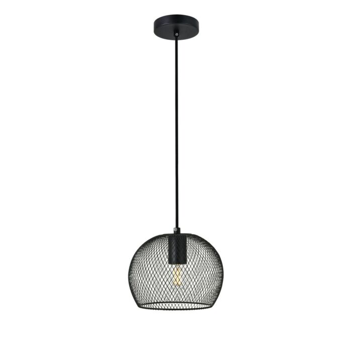 KELLER 1-Light Pendant in Black
