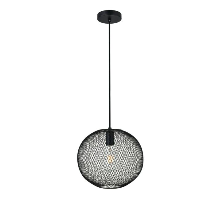 KELLER 1-Light Pendant in Black