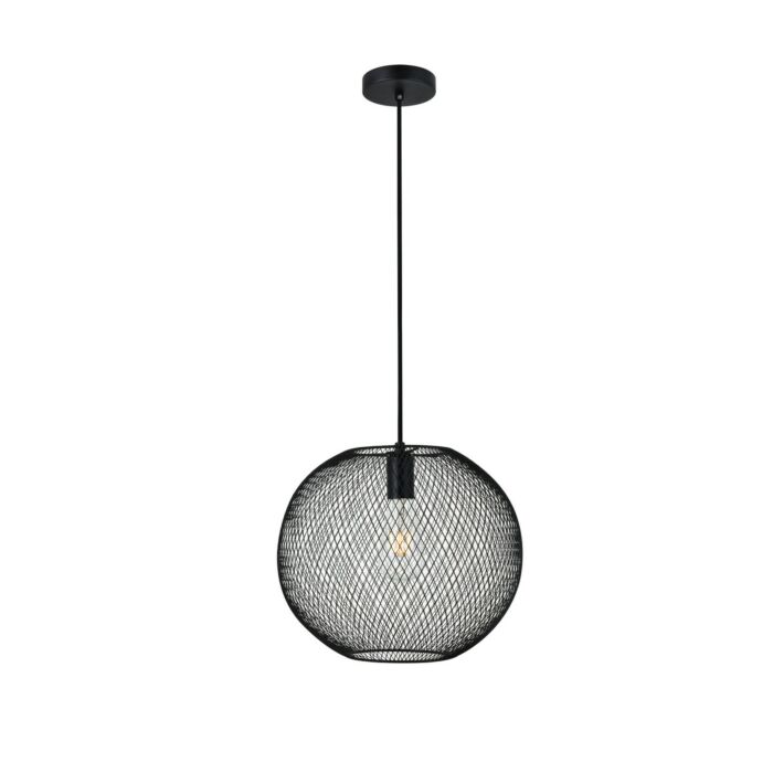 KELLER 1-Light Pendant in Black