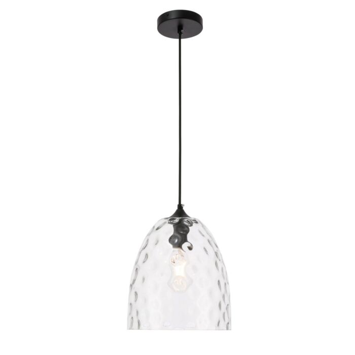 Gibson 1-Light Pendant in Black
