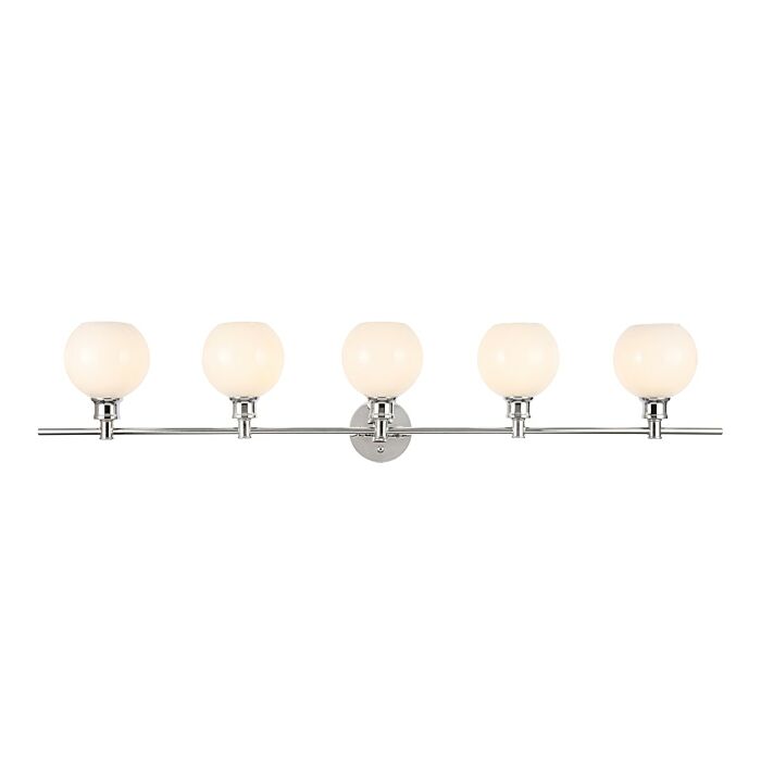 Collier 5-Light Wall Sconce in Chrome