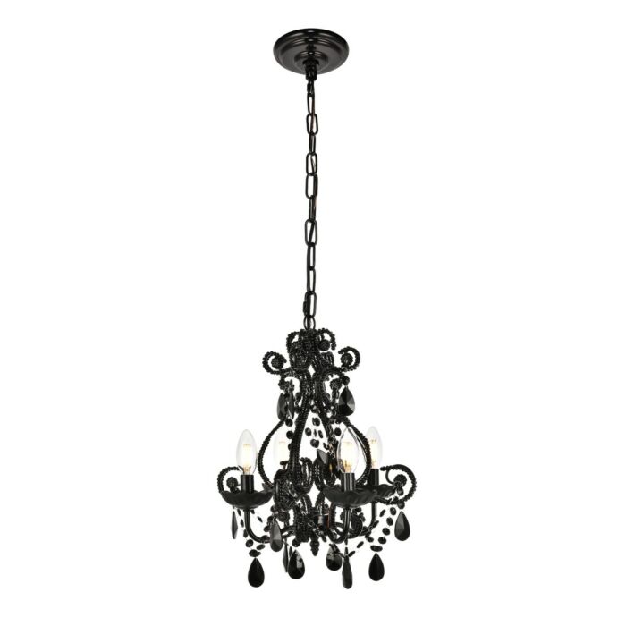 Kato 4-Light Pendant in Black
