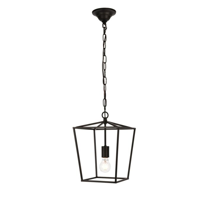 Maddox 1-Light Pendant in Black