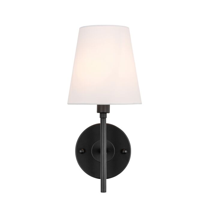 Cason 1-Light Wall Sconce in Black