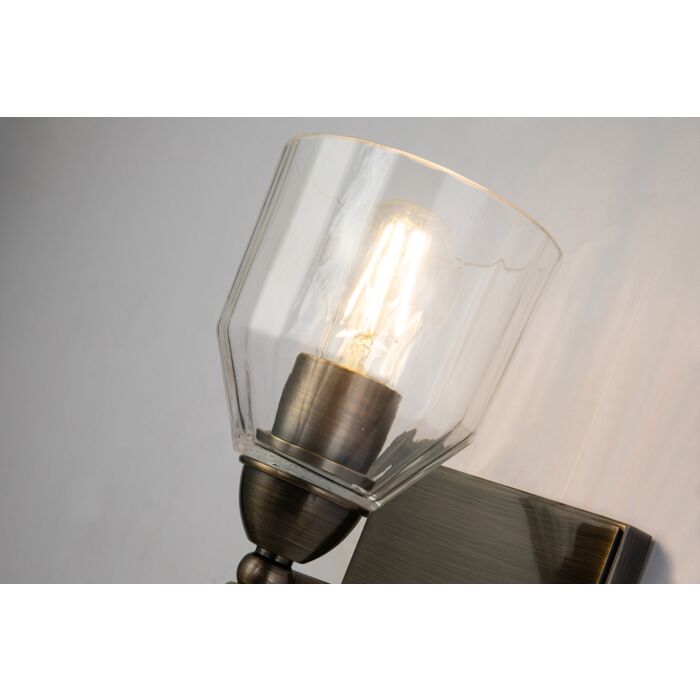 Felice 2-Light Wall Sconce in Dark Bronze