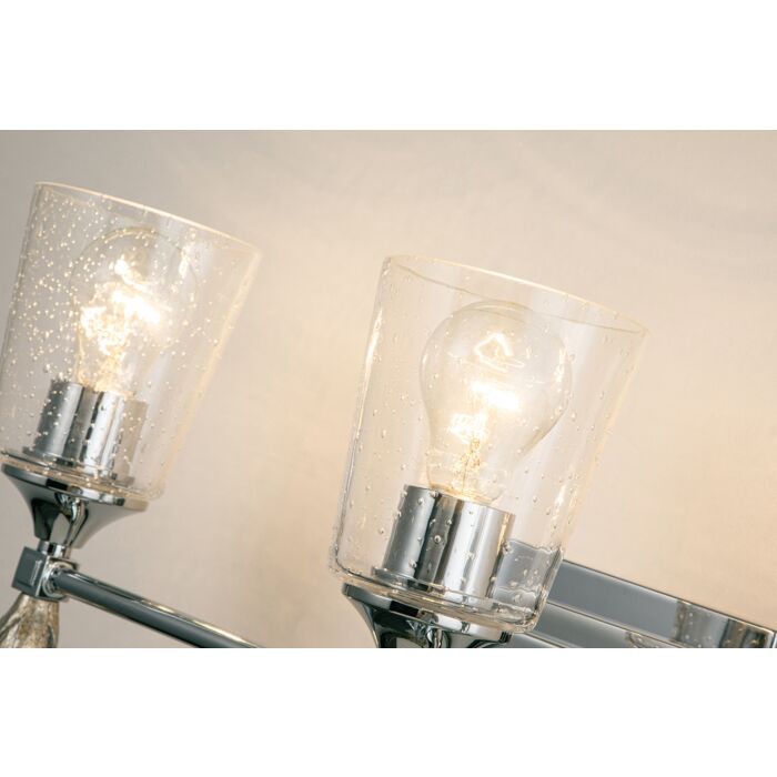 Vetiver 2-Light Bathroom Vanity Light in Polished Chrome