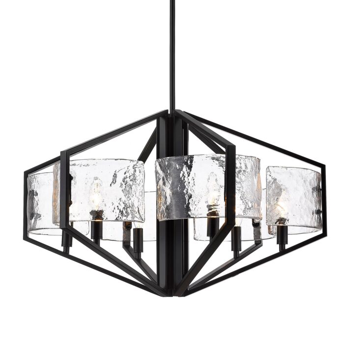 Six Light Chandelier by Golden