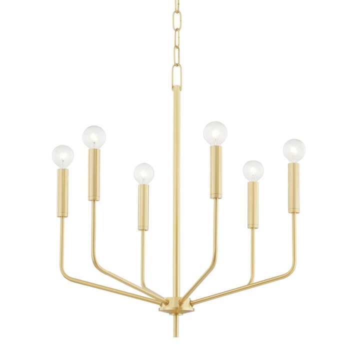 Six Light Chandelier by Mitzi
