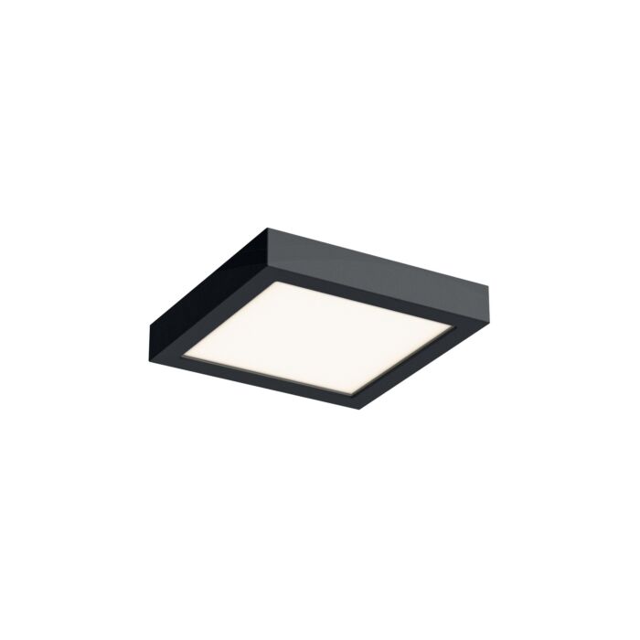 1-Light LED Flush Mount in Black