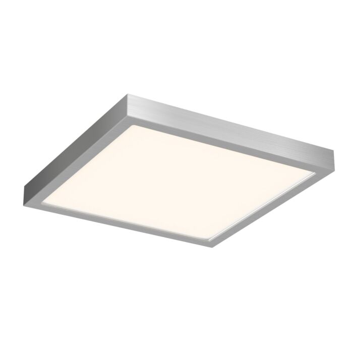 1-Light LED Flush Mount in Satin Nickel