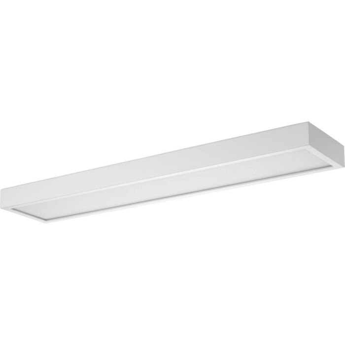 Everlume LED 1-Light LED Linear Bathroom Vanity Light in Satin White