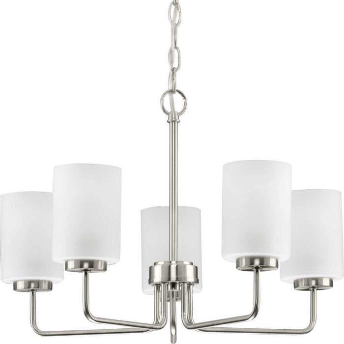 Merry 5-Light Chandelier in Brushed Nickel
