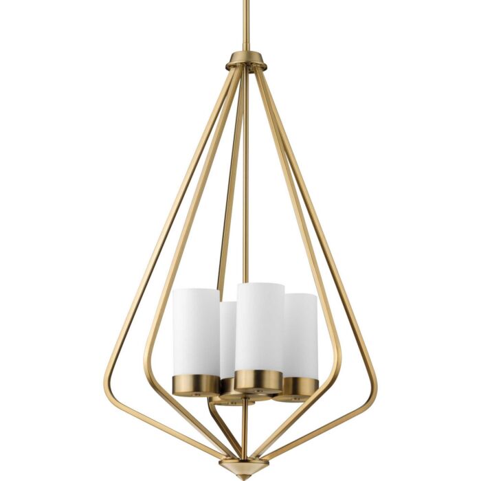 Elevate 4-Light Pendant in Brushed Bronze
