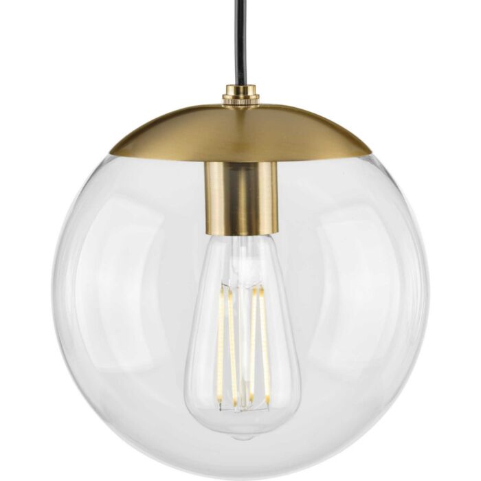 Atwell 1-Light Pendant in Brushed Bronze