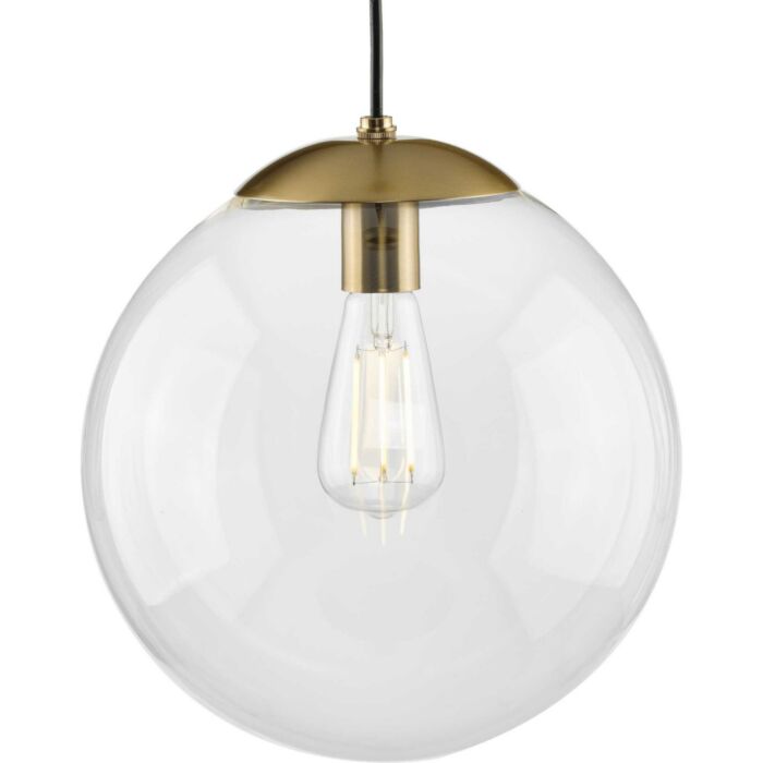 Atwell 1-Light Pendant in Brushed Bronze