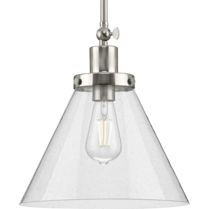 Hinton 1-Light Pendant in Brushed Nickel