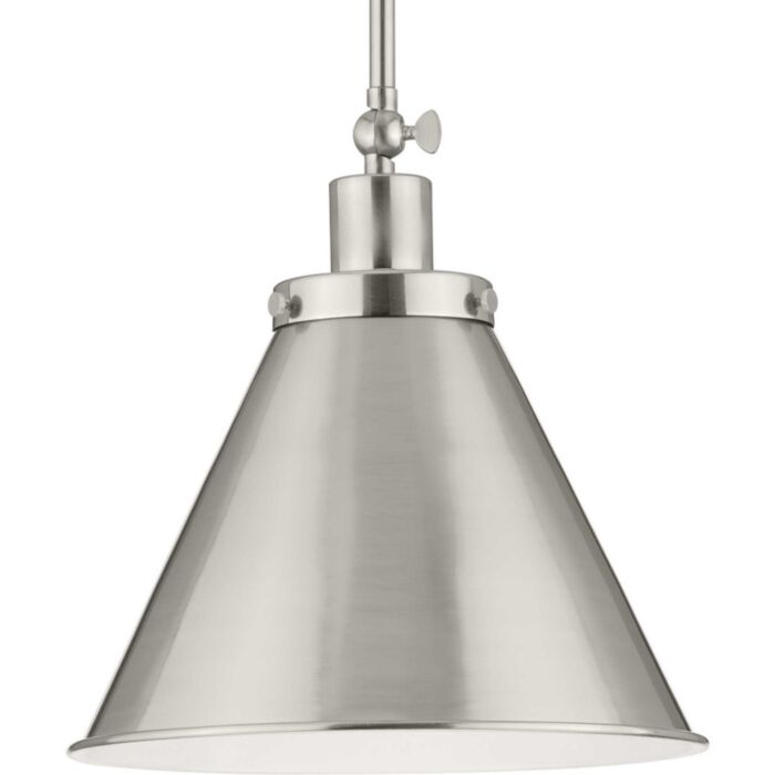 Hinton 1-Light Pendant in Brushed Nickel