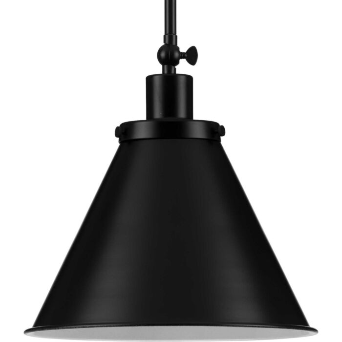 Hinton 1-Light Pendant in Matte Black