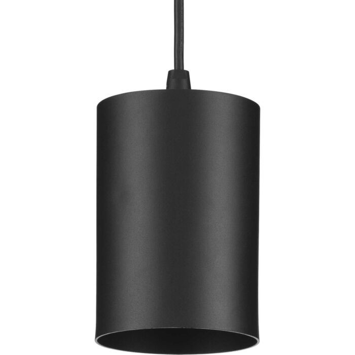 5In Cyl Rnds 1-Light Pendant in Matte Black