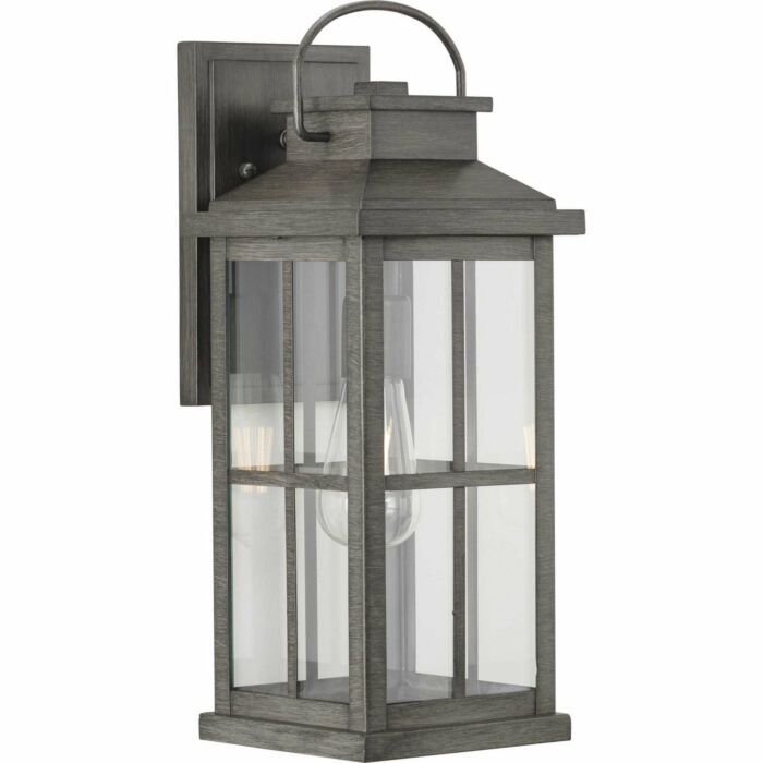Williamston 1-Light Wall Lantern in Antique Pewter