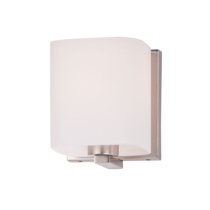 Maxim Wrap Bathroom Vanity Light in Satin Nickel