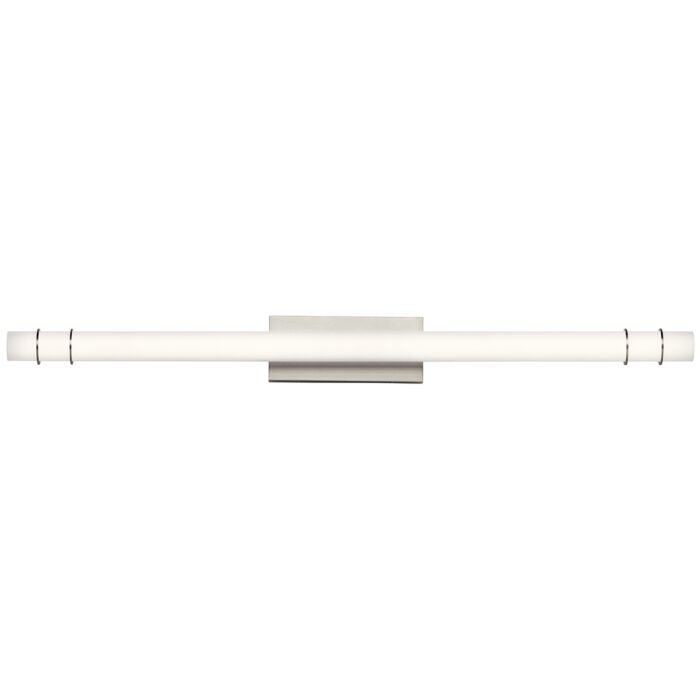 Kichler Korona  48 inch LED Bathroom Vanity Light Bar in Brushed Nickel