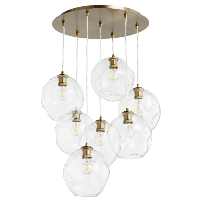 Seven Light Pendant by Quorum