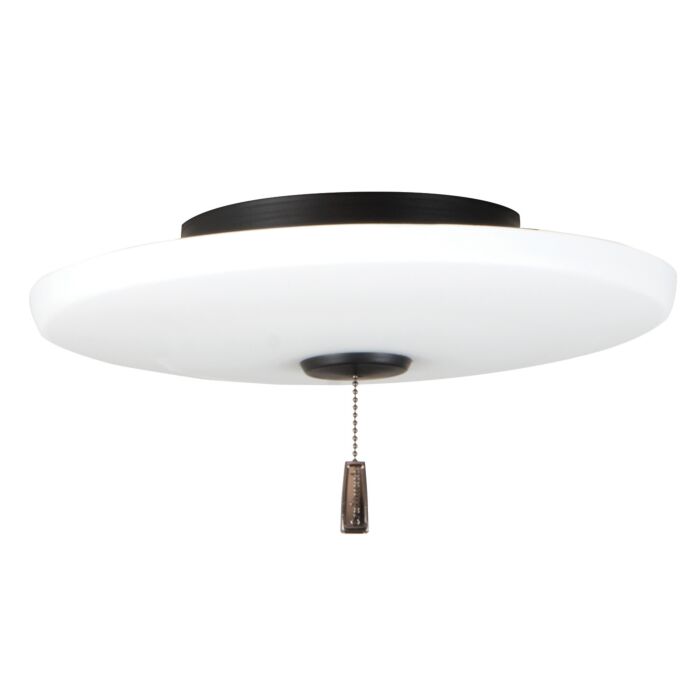 Light Kit-Disk 1-Light LED Fan Light Kit in Espresso