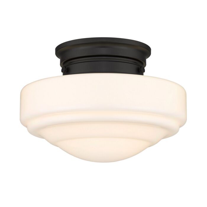 One Light Semi-Flush Mount by Golden